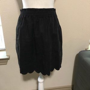 J. Crew Scallop Sidewalk Skirt